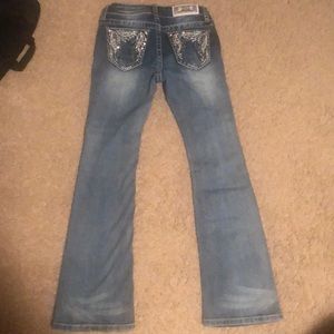 Girls boot cut jeans